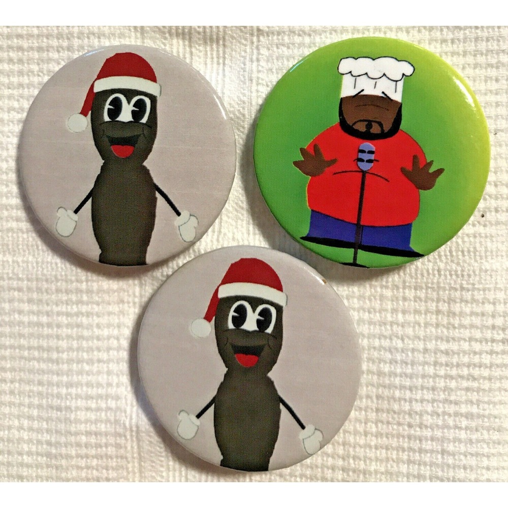 Collectible Pinback Pin Button 1.75"d Set of 3 South Park Comedy Central